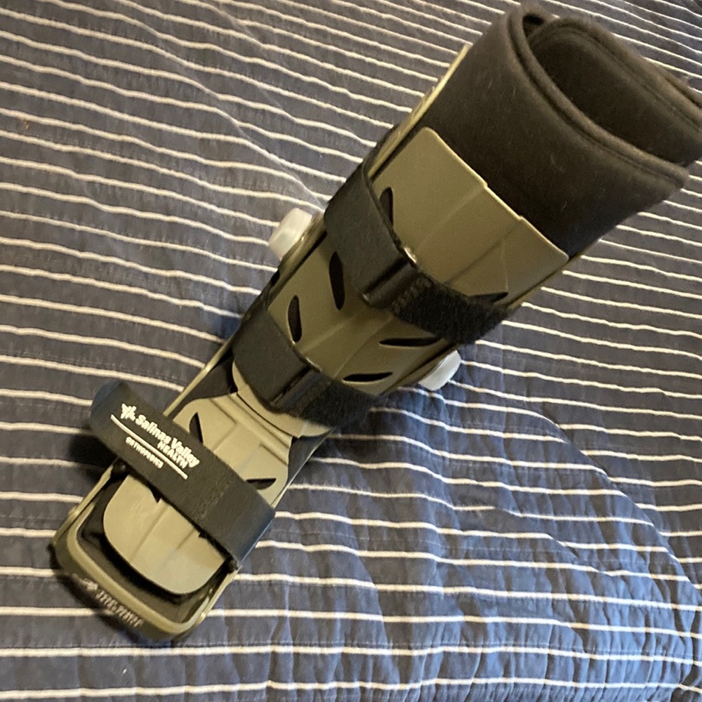 Black and Tan Medical Walking Boot
